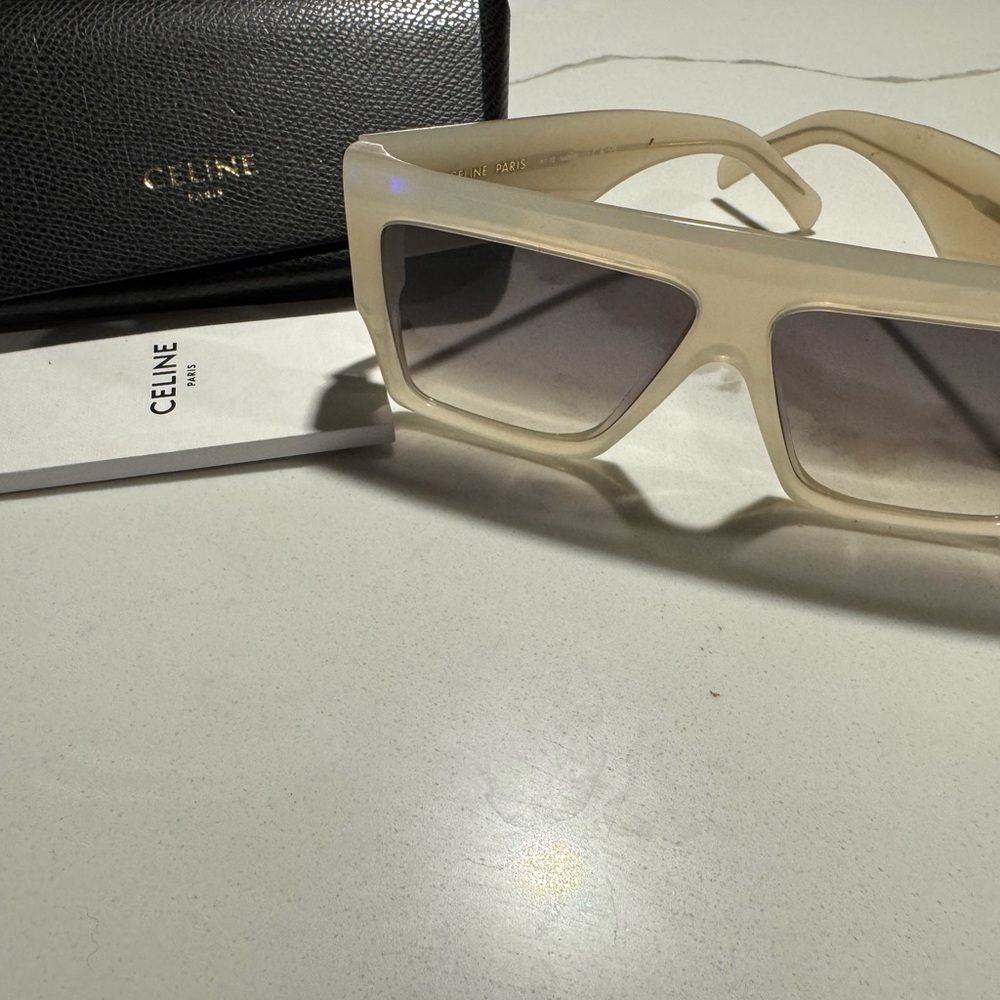Celine Cream Sunglasses